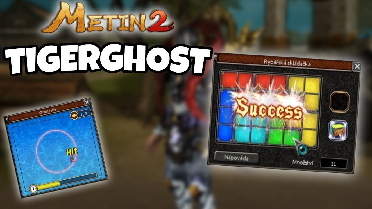RYB&Aacute;ŘSK&Aacute; SKL&Aacute;DAČKA / FISHING JIGSAW - EVENT TUTORIAL - METIN2 TIGERGHOST