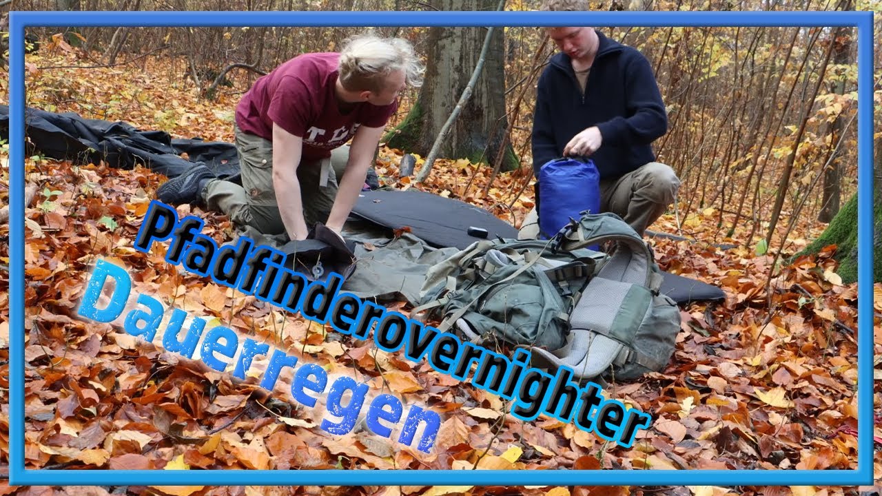Pfadfinder Overnighter | Pfadfinderzelt Lok Übernachtung im Wald