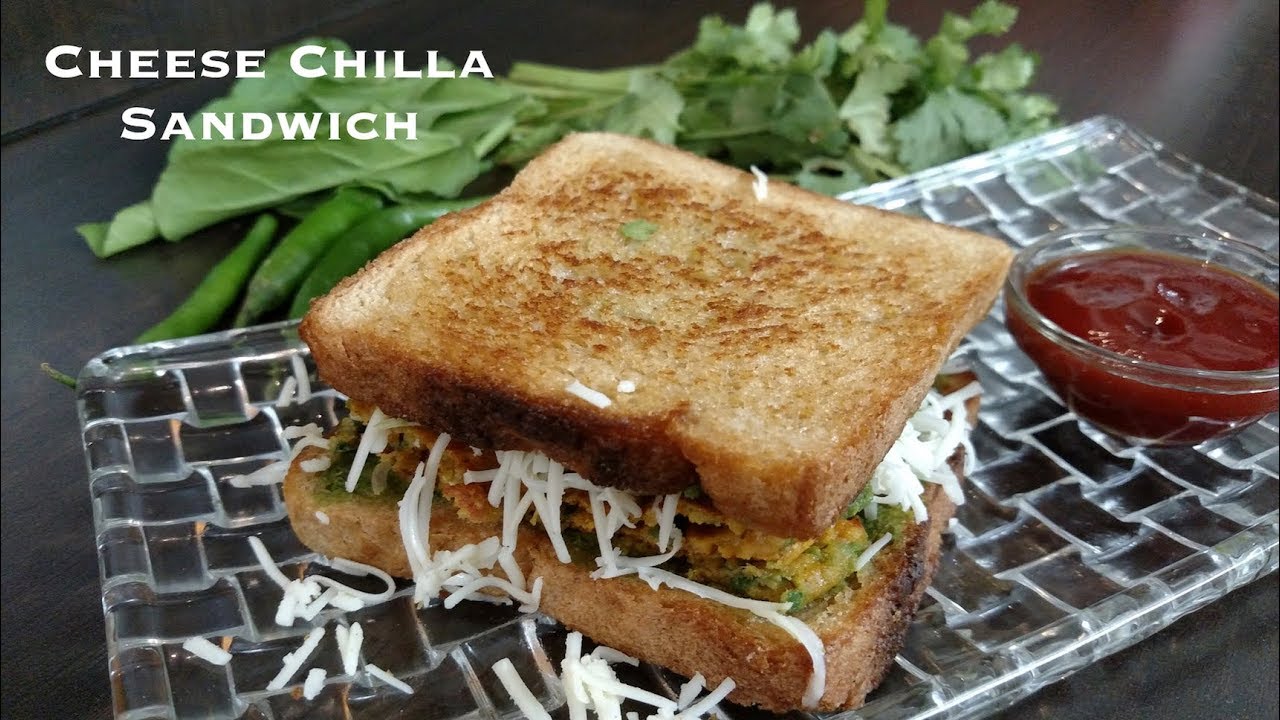 Cheese Chilla Sandwich