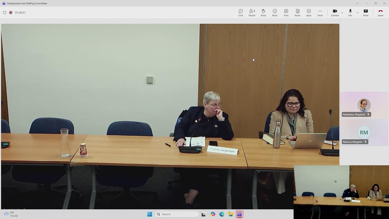 Employment and Staffing Committee 19.02.26 7.15pm