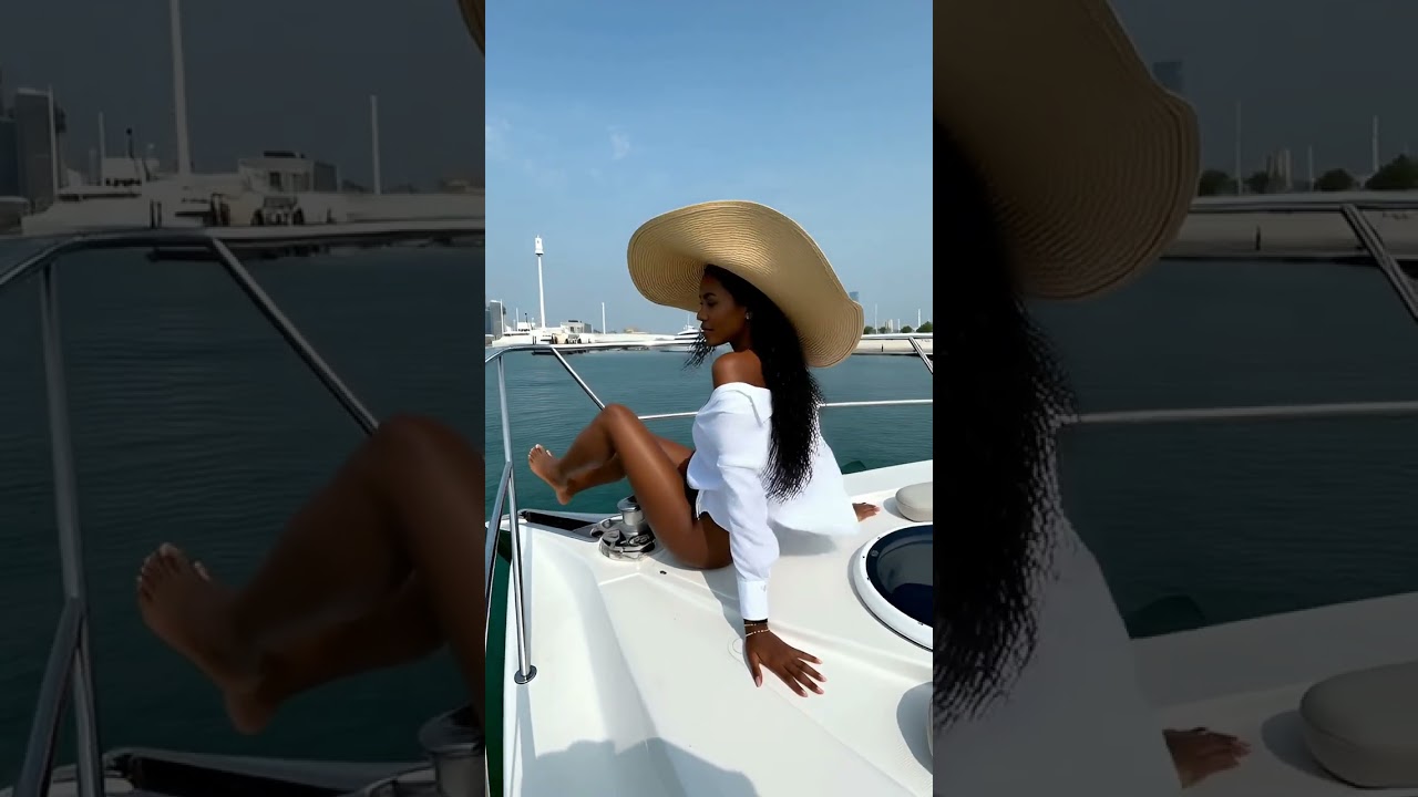 Kissing You. This is passion, style, and cinematic beauty  #YachtLife #YachtPhotoShoot #FashionAtSea