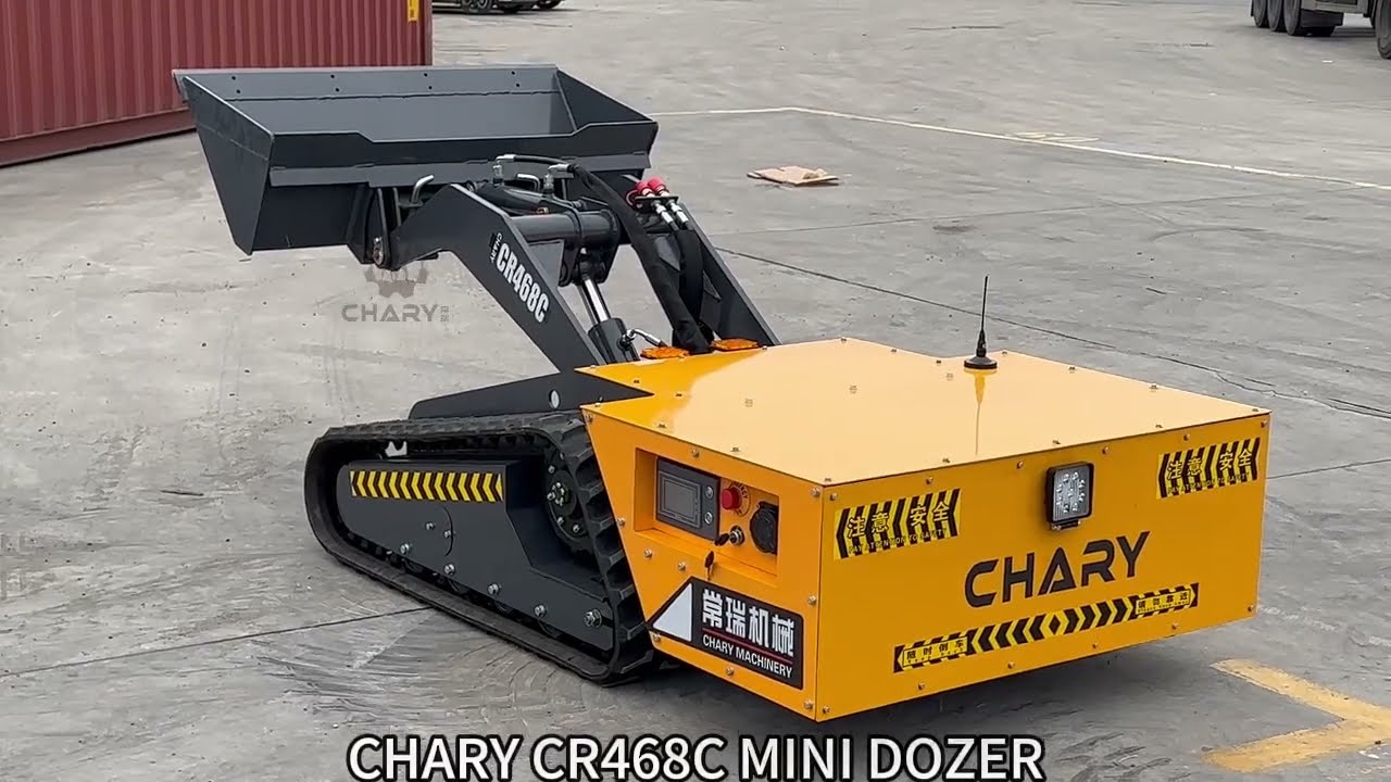 Mini Dozer Chary CR468C#chary #machinery #remotecontrol #electric
