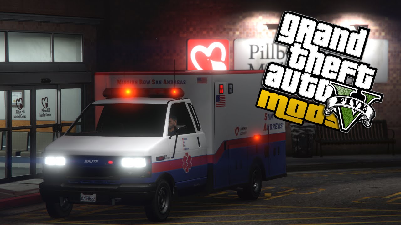 Paramedic Mod - GTA 5 PC Mod