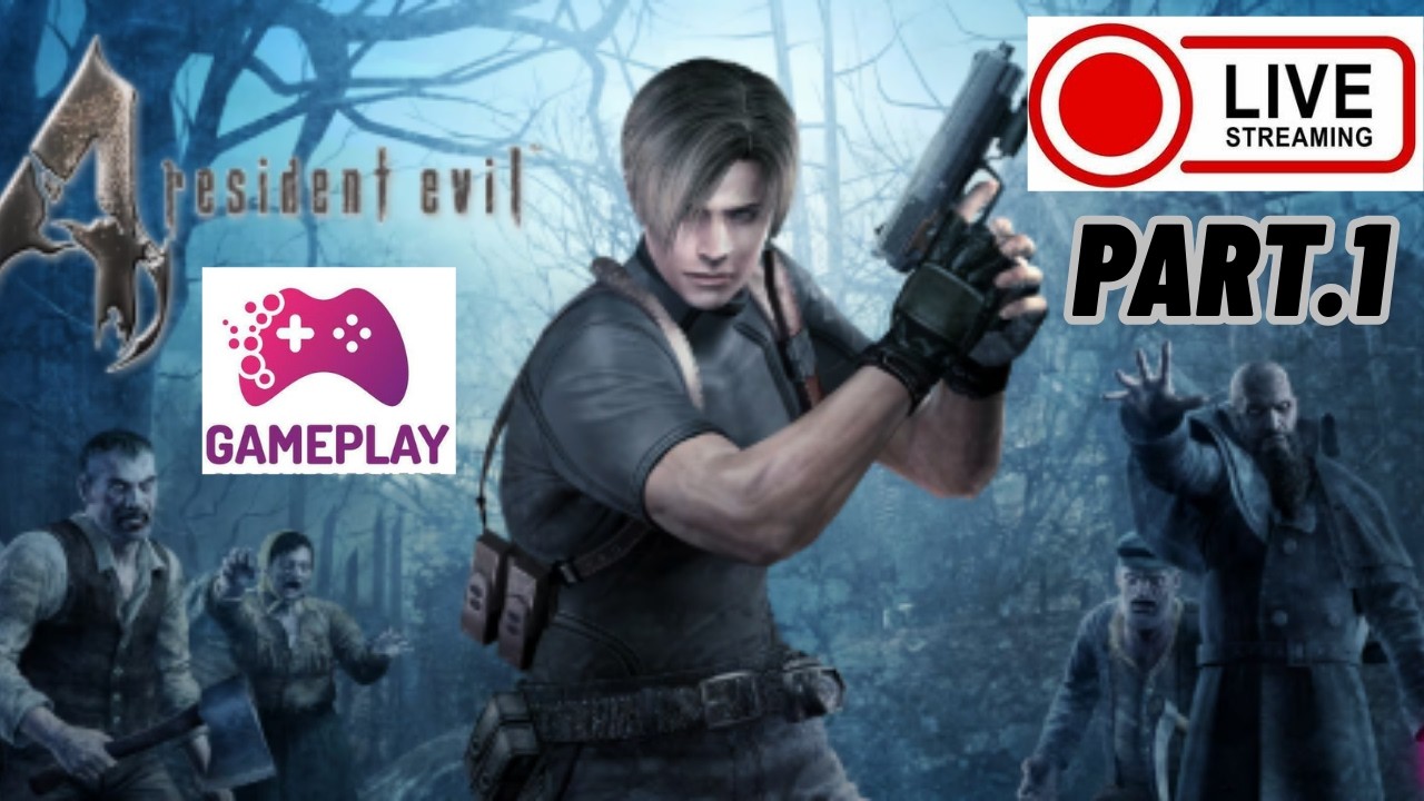 RESIDENT EVIL 4 Gameplay PT-BR | ATÉ ZERAR #01 – O Início da Missão de Leon | Terror Clássico