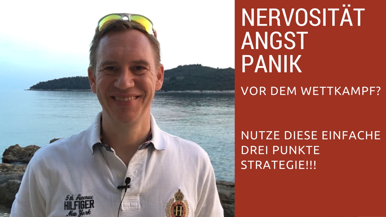 Drei Punkte Strategie gegen Panik vor dem Wettkampf