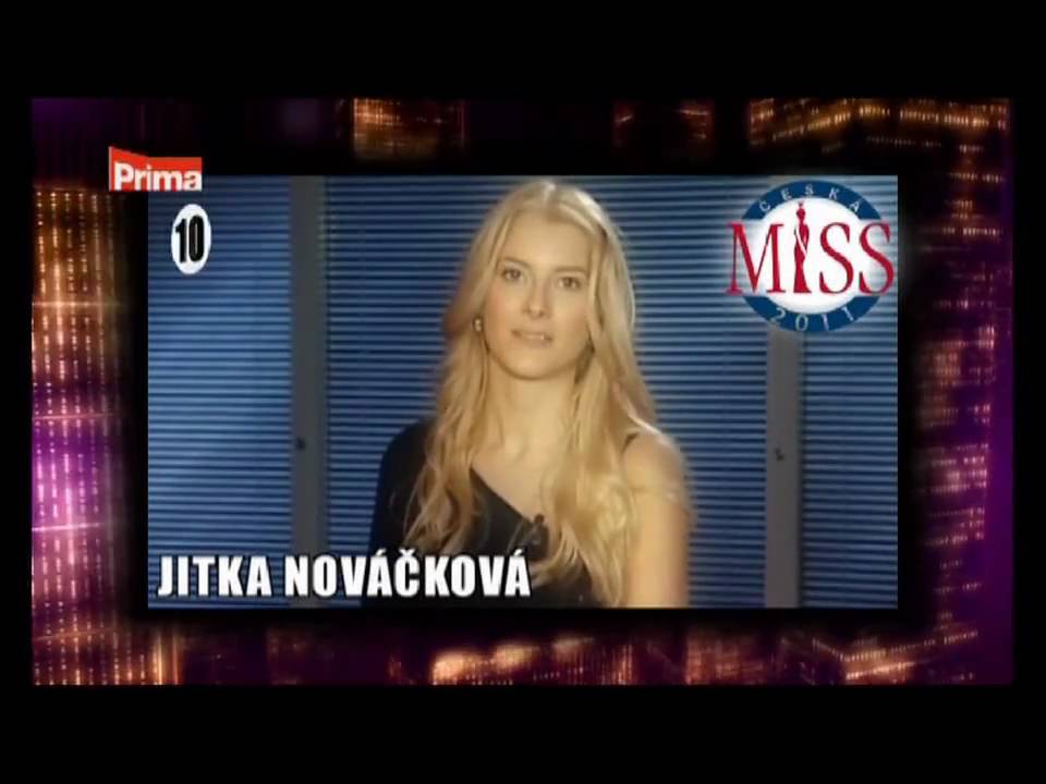 Česká Miss 2011: medailonek - 10. Jitka Nováčková