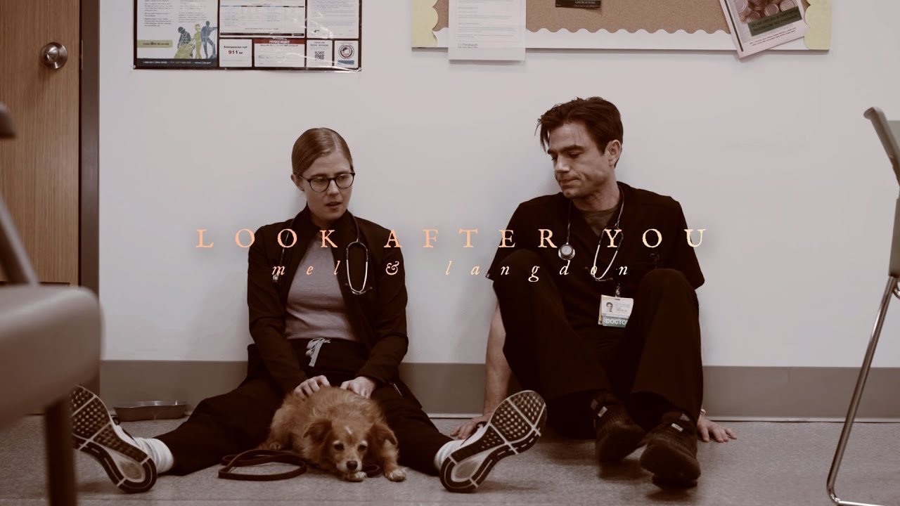 [Mel & Langdon] ✘ I'll look after you.  (16/30) #thepitt