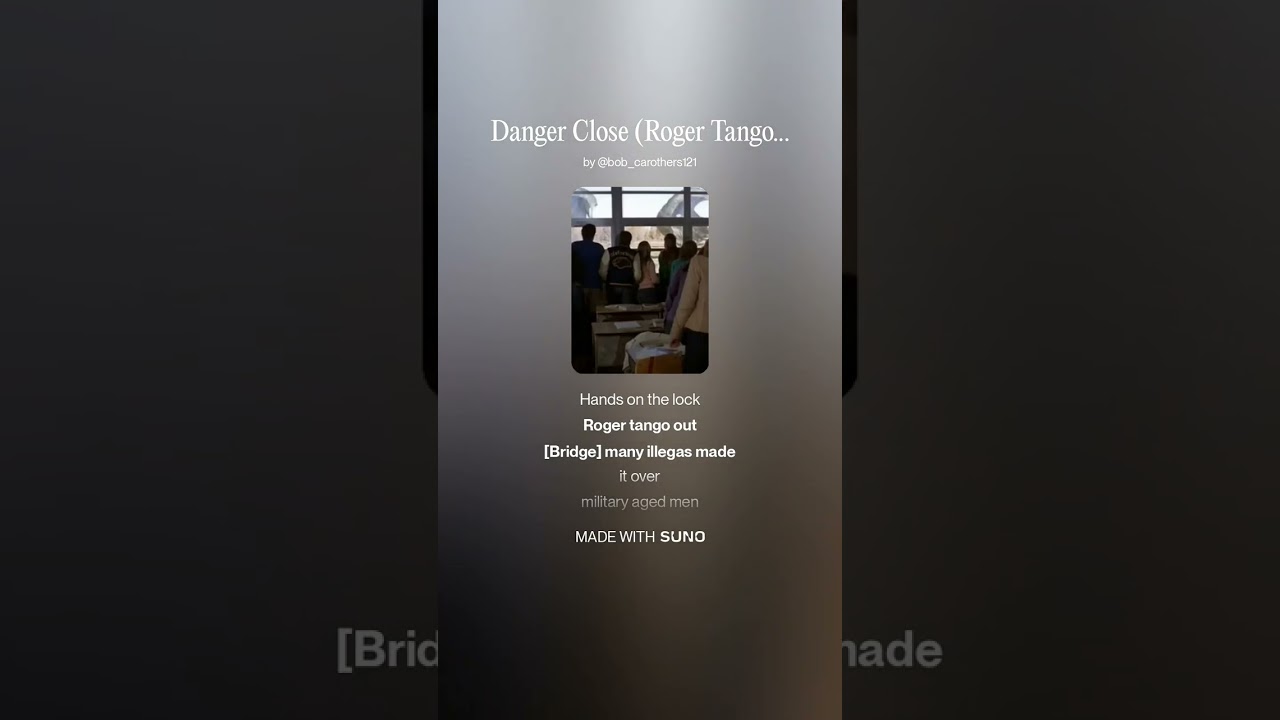 Danger Close (Roger Tango Out) (V.2)