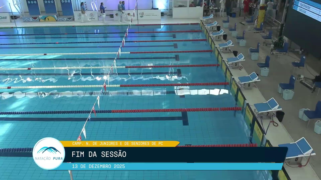 Campeonatos Nacionais de Juniores e de Seniores de Piscina Curta - 1ª Jornada, 1ª Sessão