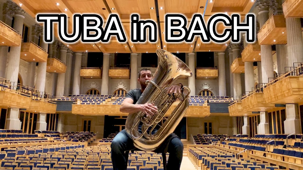 Bach Cello Suíte 1 : Menuet 2 - tuba solo