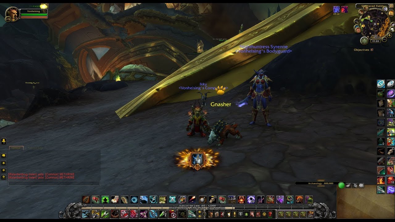 WOW - pet battle Gnasher VS Flying