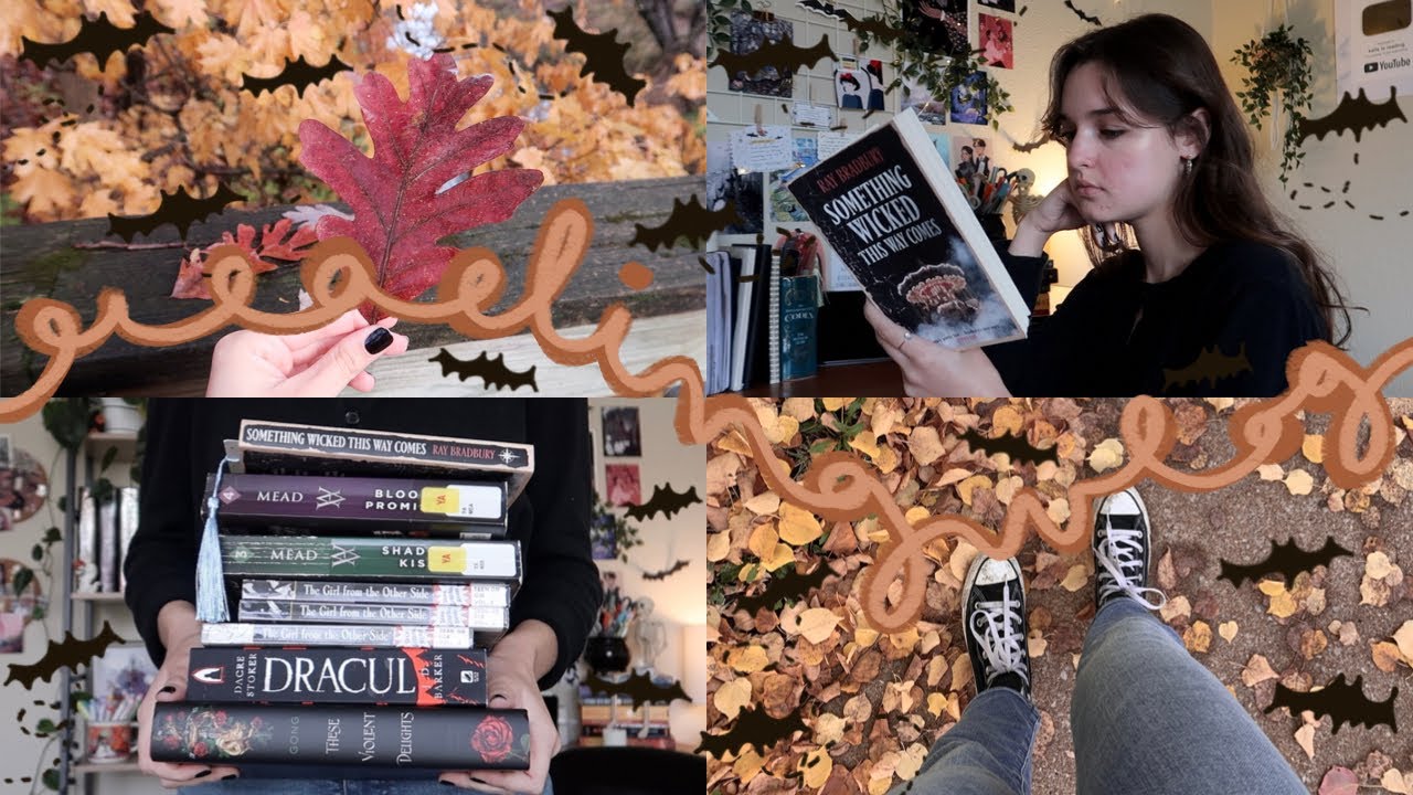 READING VLOG🍂 | more vampathon, halloween, and reading so many books!