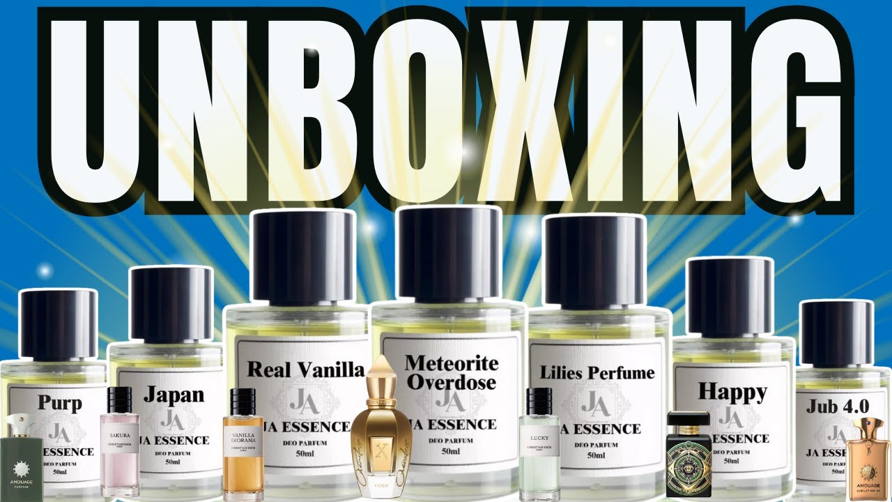 Unboxing 7 Lançamentos da JA e a Black November Tá Valendo #perfume #perfumorista