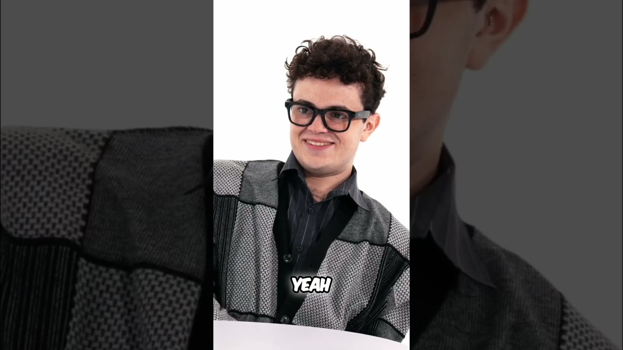 He Wore Fishnets?! Then Revealed Socks With His Face! #shorts