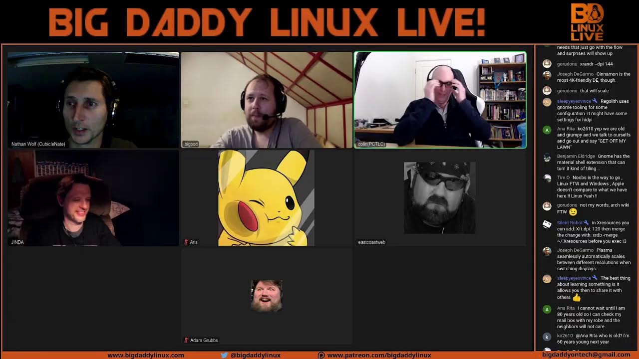 Big Daddy Linux Live! 06 Nov 2021, NixOS