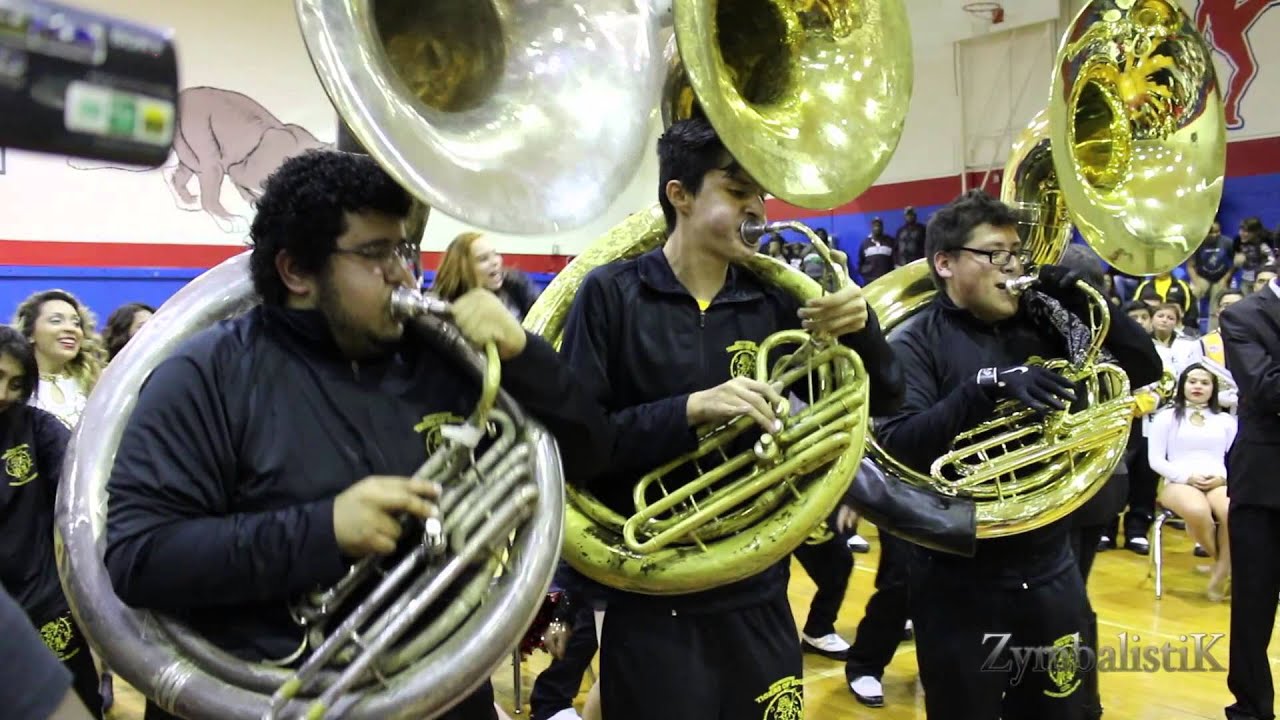 Texas (Black) vs. Arkansas (Red) - Tuba Battle (2015)