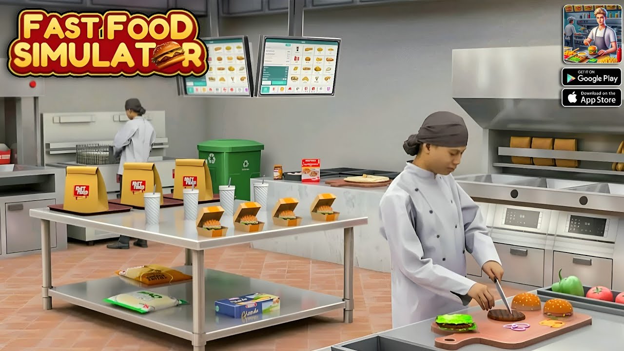 Chef Simulator: Fast Food Game | Android Gameplay 