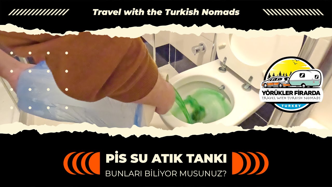 Portatif Kasetli Tuvalet Kirli Atık Tankı Nasıl Boşaltılır? | Kirli Atık Su Tankı Nasıl Temizlenir?