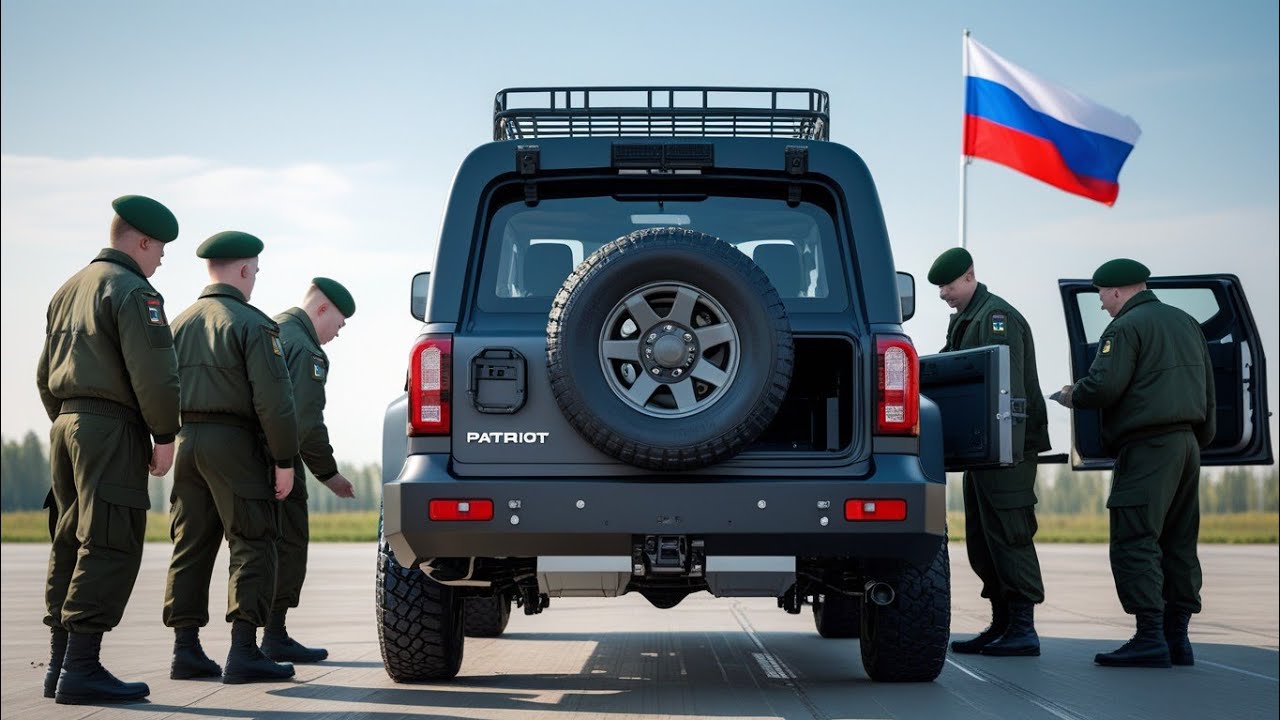 Новый УАЗ Патриот 2026 года! Российские солдаты проверяют все детали – вы не поверите своим глазам!