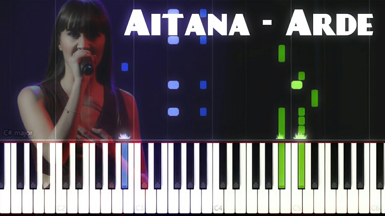 Aitana - Arde | Piano Tutorial