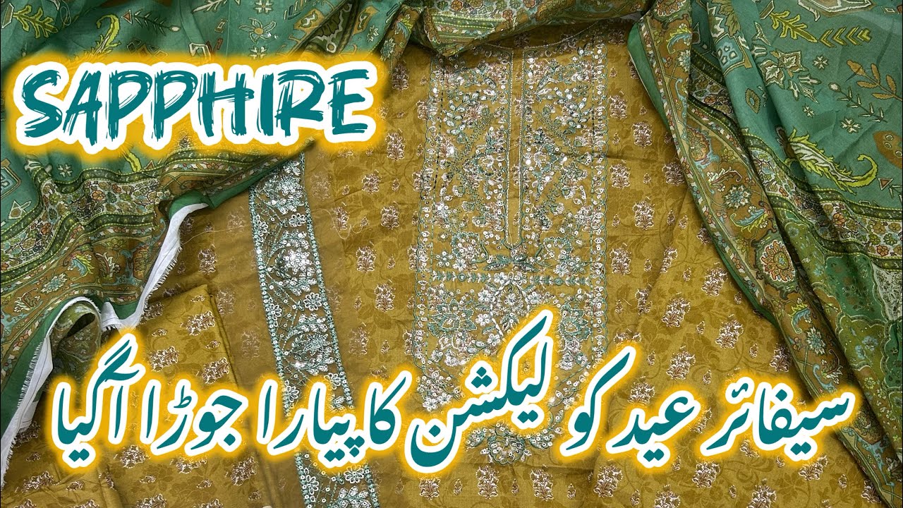 Sapphire Eid collection | Hit codes shopping haul | Glamour it