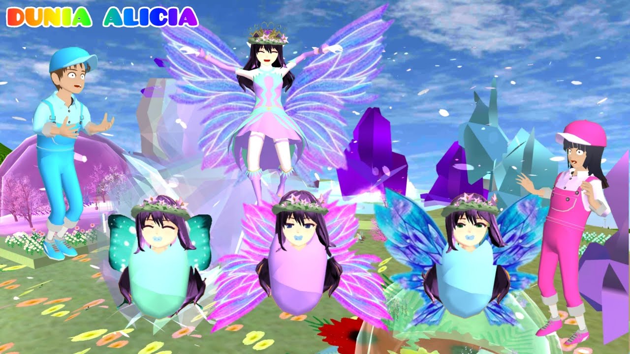 Yuta Mio Dan Baby Fairy Kembar 3😱 | Peri Anisa Diculik Goblin👺 | Sakura | Dunia Alicia