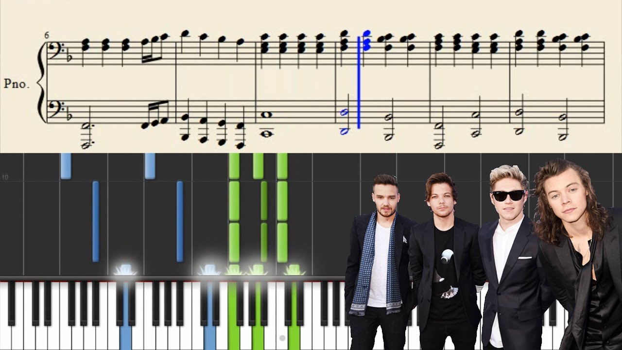 One Direction - If I Could Fly - Piano Tutorial + Sheets
