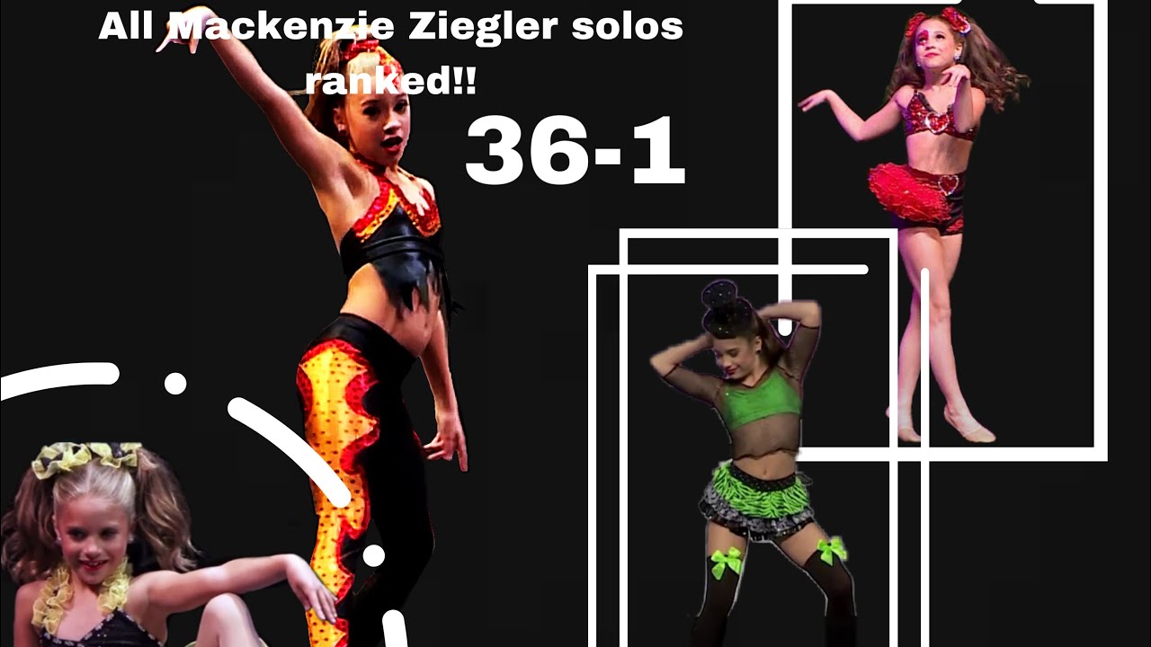 All Mackenzie Ziegler solos ranked