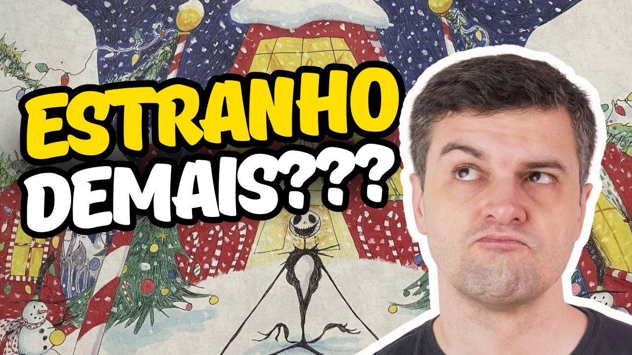 Analisei livro infantil do Tim Burton