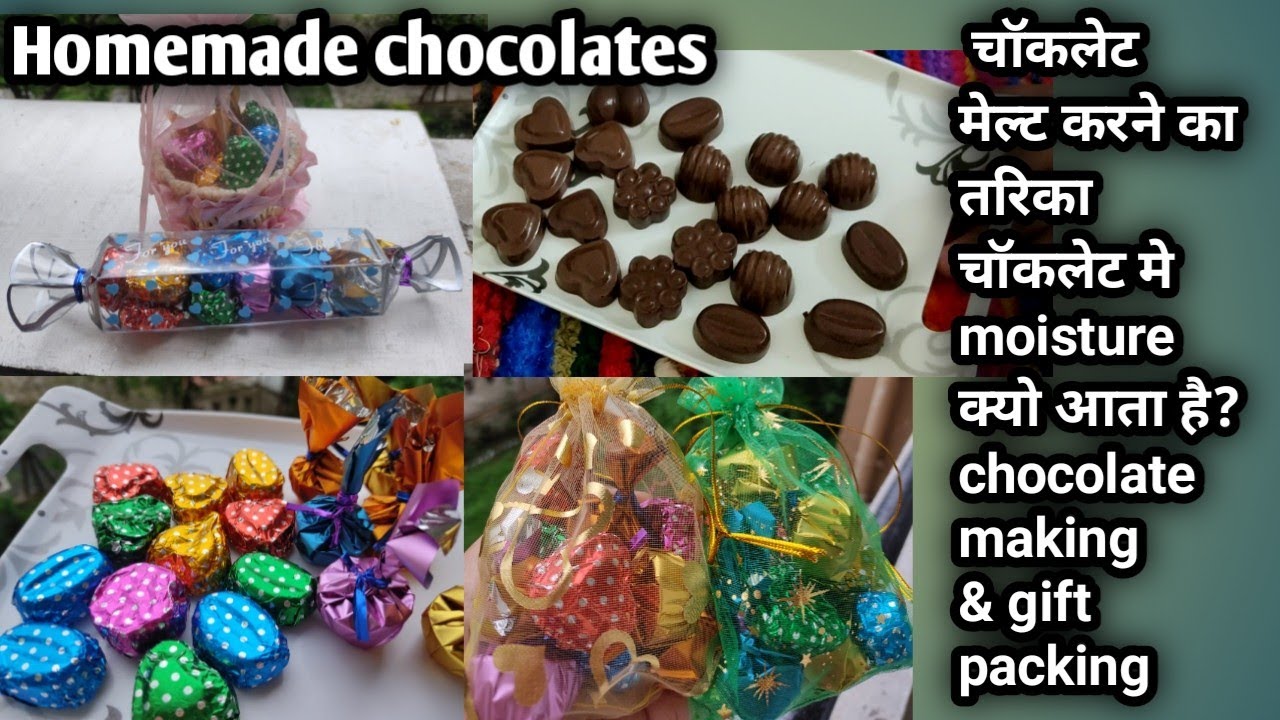 Homemade chocolate how to make chocolate chocolate making wrapping & gift packing