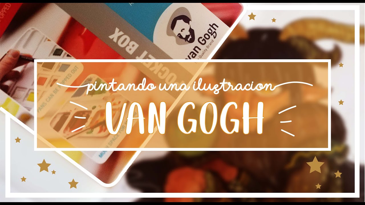 ⭐🎨 Pintando Con Acuarelas Van Gogh Por Primera Vez 🎨⭐
