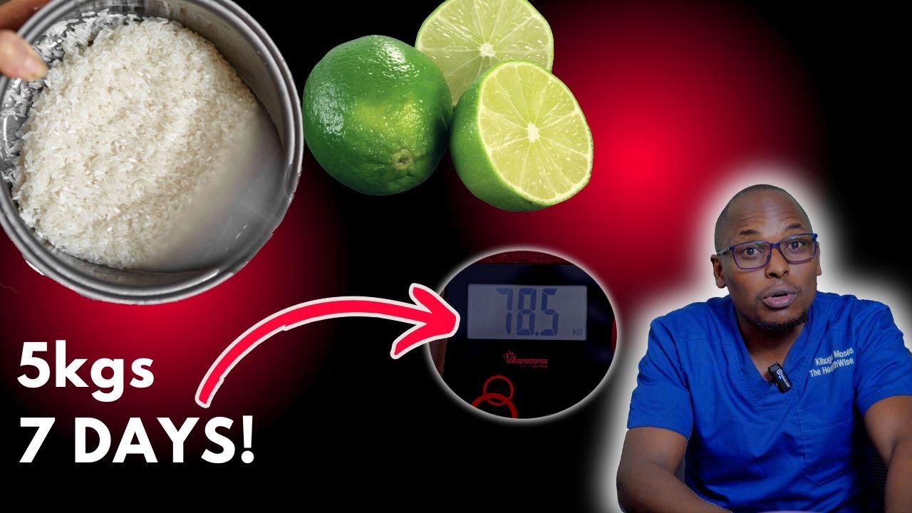 Я попробовала рисовую воду с лимоном для похудения. Я сбросила 5 кг за 7 дней.