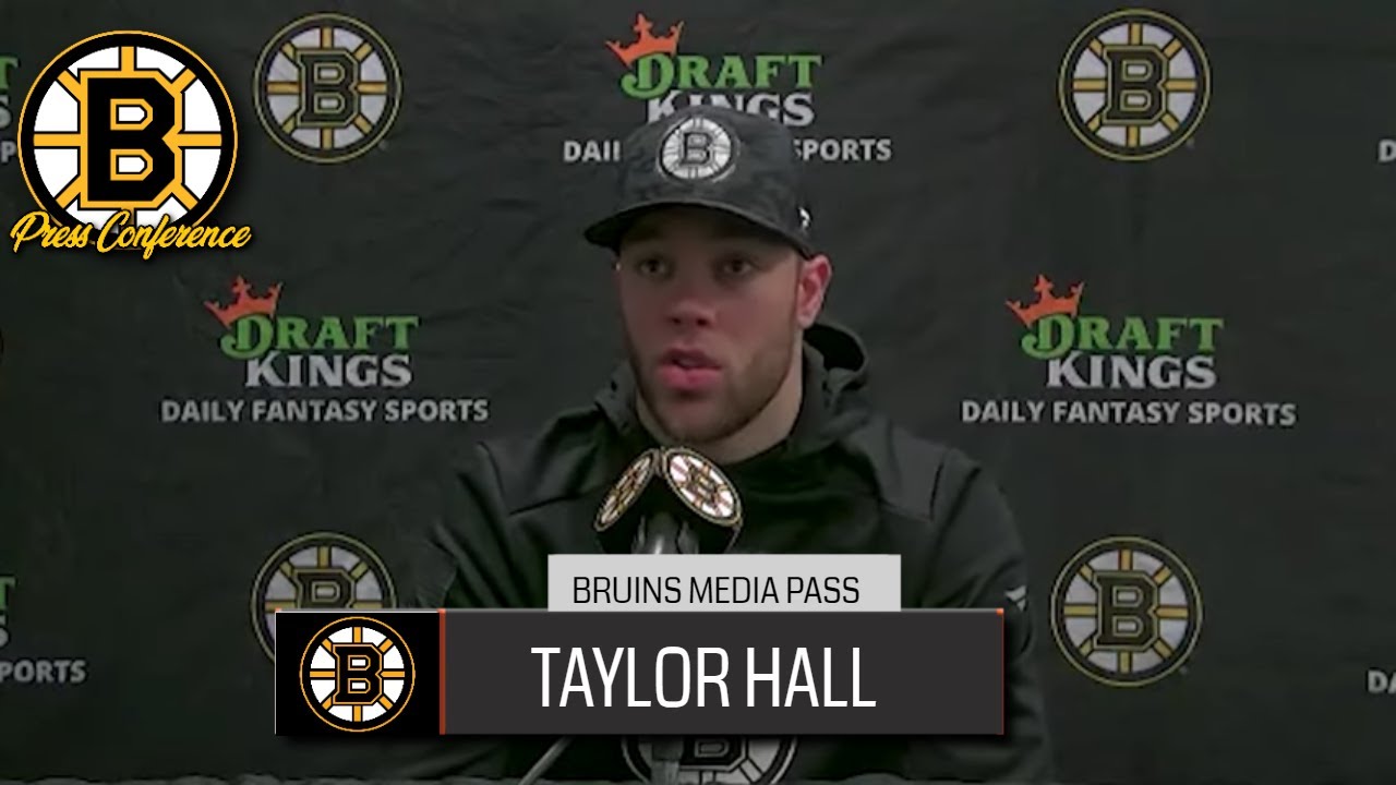 Taylor Hall On OT Winner | Bruins vs Predators Postgame Interview