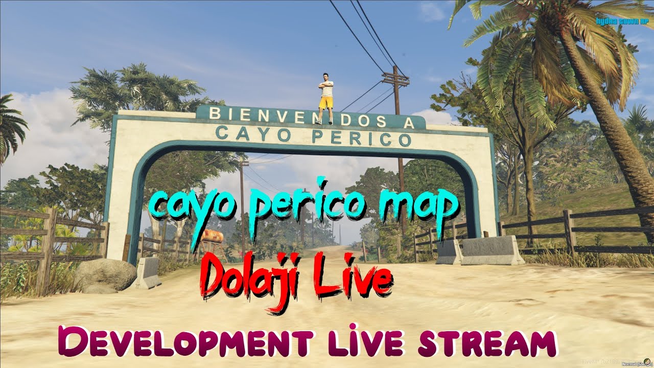 Cayo Perico | Development live stream | Hydra Town Roleplay | #htrp