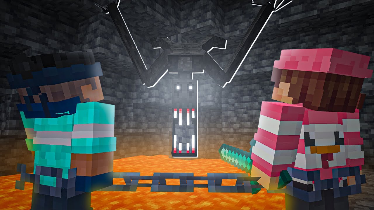 Kette dich Niemals in Horror Minecraft an deinen besten Freund..
