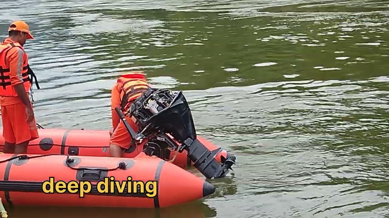 Deep diving for rescue ndrf team