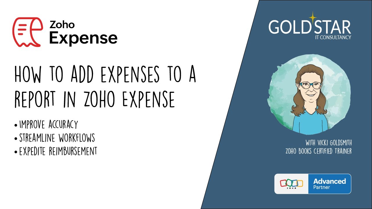 How to add expenses to a report in Zoho Expense