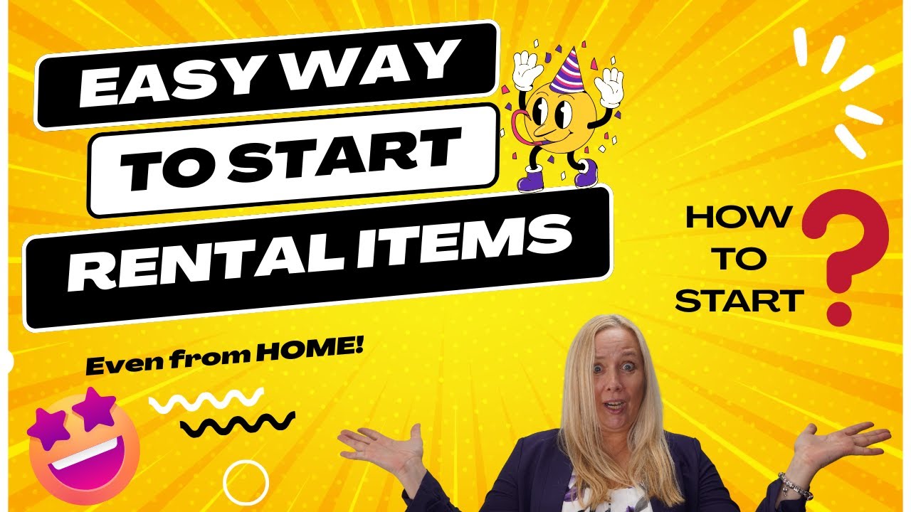 How To Start an Event Rental Business from Home