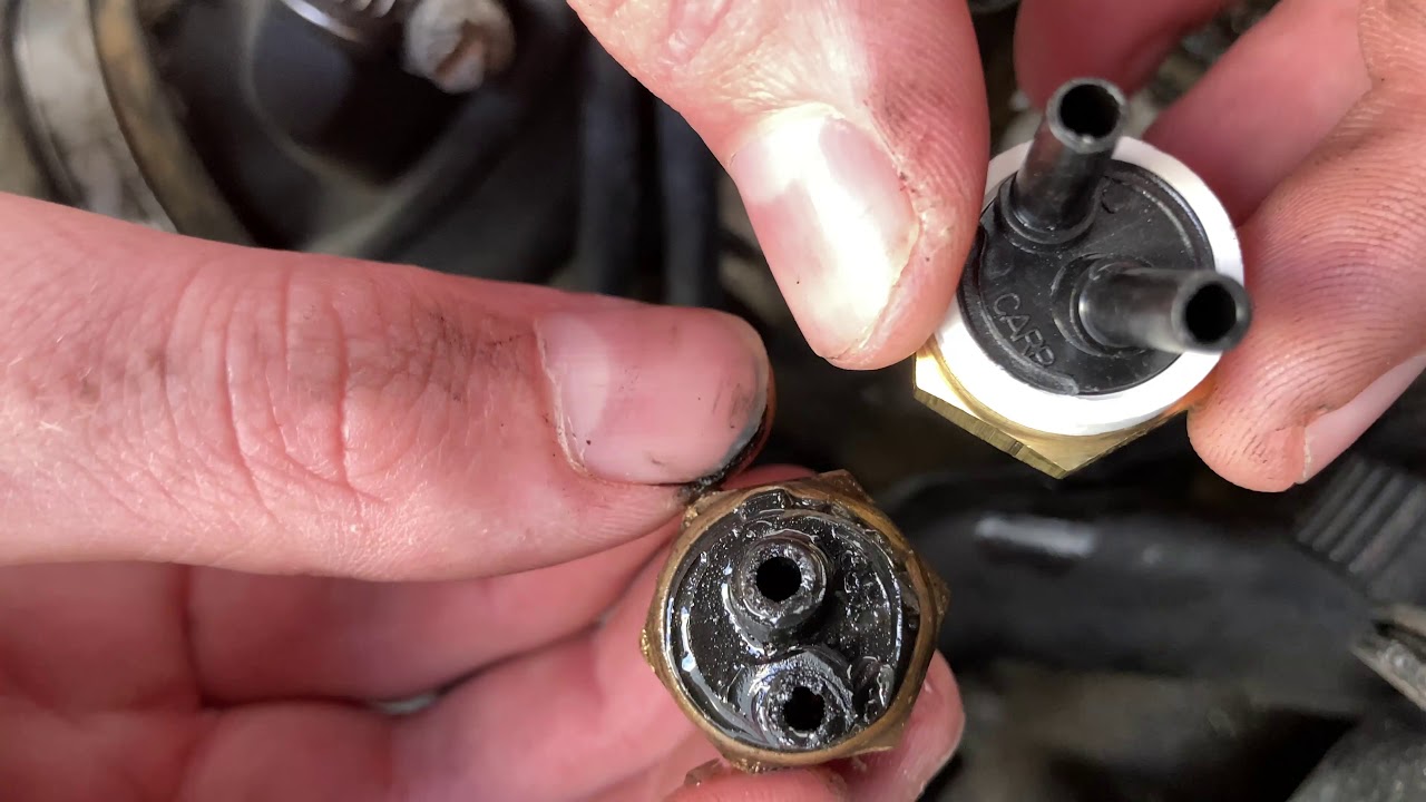 Как заменить термовакуумный клапан на Mercedes W124 (230TE)