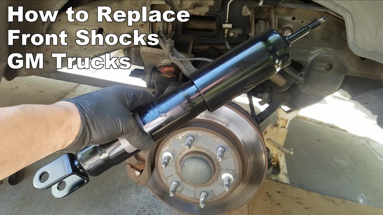 Front Shock Replacement Chevy Silverado 2500 HD 1999-2006 (GMC Sierra Front Shocks)