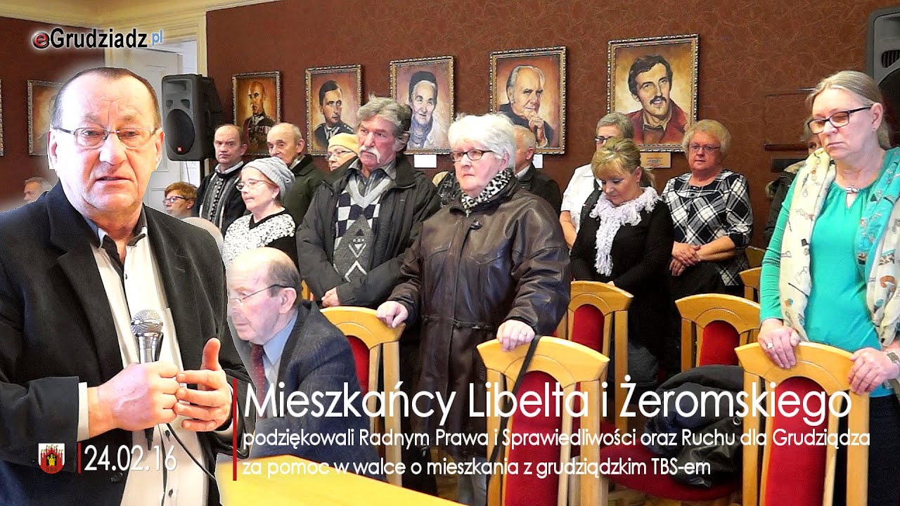 Mieszkańcy Libelta i Żeromskiego  podziękowali Radnym Prawa i Sprawiedliwości