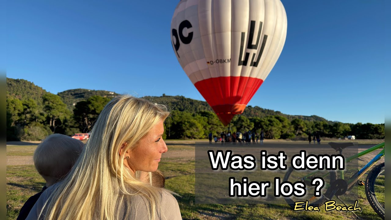 Ballon fahren am Elea Beach | Griechenland 🇬🇷