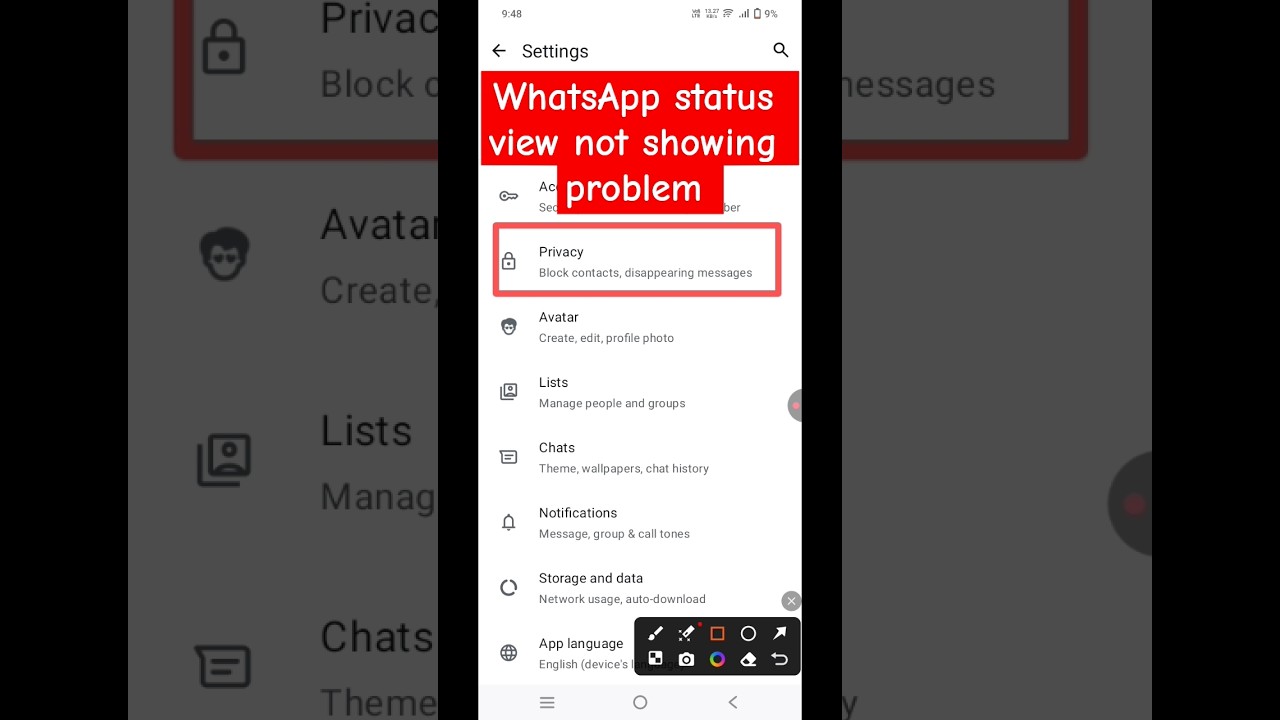 WhatsApp status view no available | WhatsApp status view no showing problem.#shortsfeed #shorts