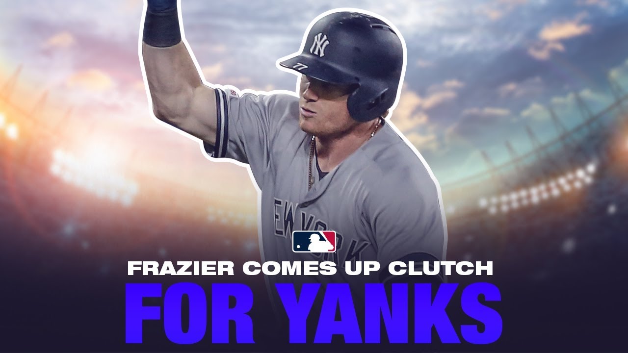 Clint Frazier comes up CLUTCH for the Yankees!