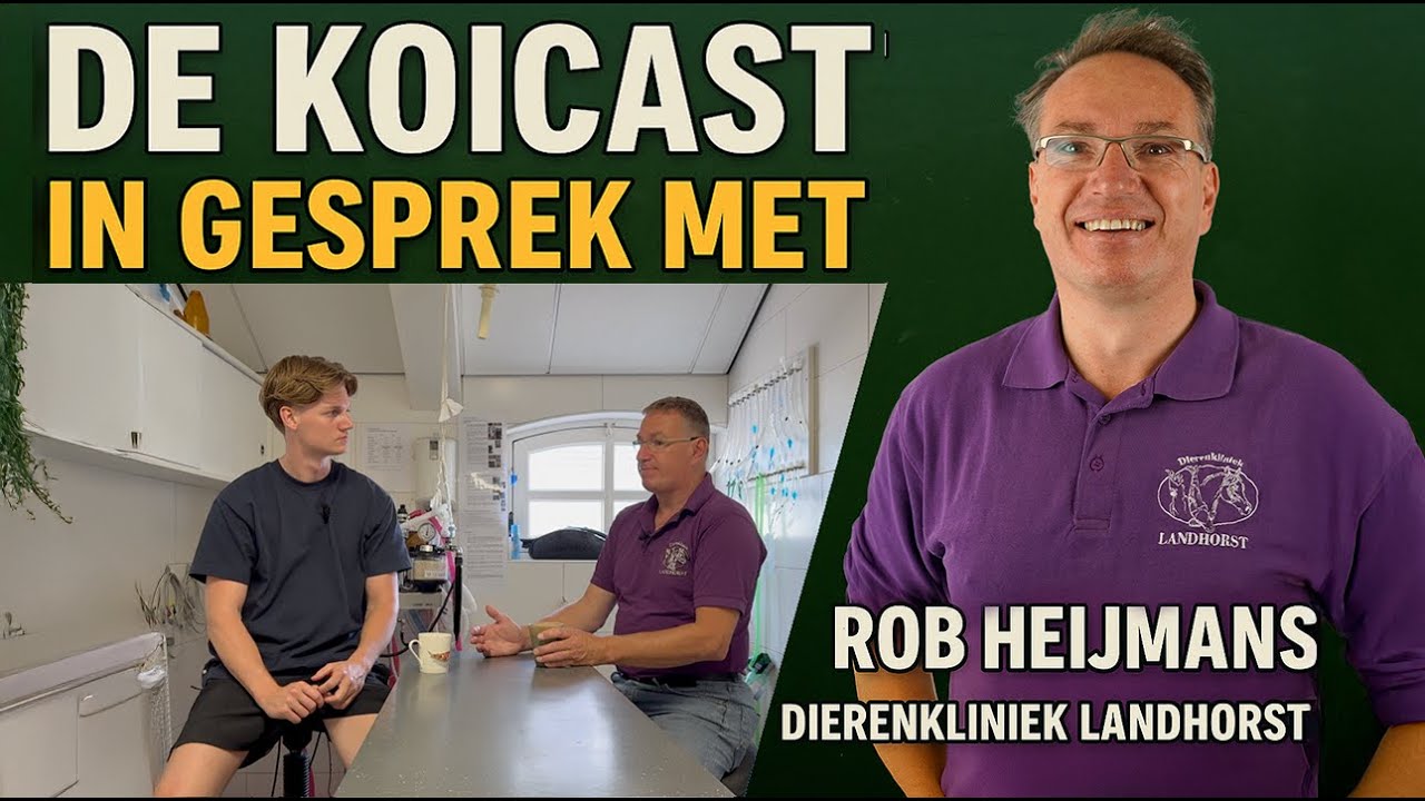 KHV bij Koi met Rob Heijmans | De KoiCast
