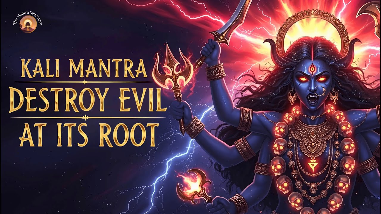 ULTIMATE PROTECTION IN 5 MINUTES | Kali's MOST POWERFUL Mantra to Destroy Evil at its Root
