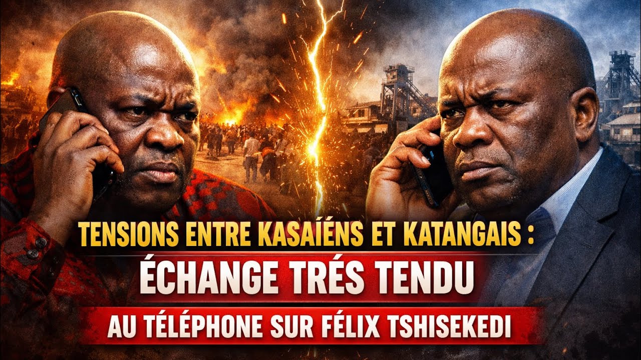 НАПРЯЖЕННОСТЬ МЕЖДУ КАСАИ И КАТАНГОЙ: ОЧЕНЬ НАПРЯЖЕННЫЙ ТЕЛЕФОННЫЙ ОБМЕН ИНФОРМАЦИЕЙ О ФЕЛИКСЕ ТШ...