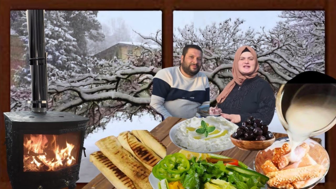 في قلب العاصفة الثلجية كيف يؤمن الريفيون قوتهم وقوت قطعانهم؟ 🌨