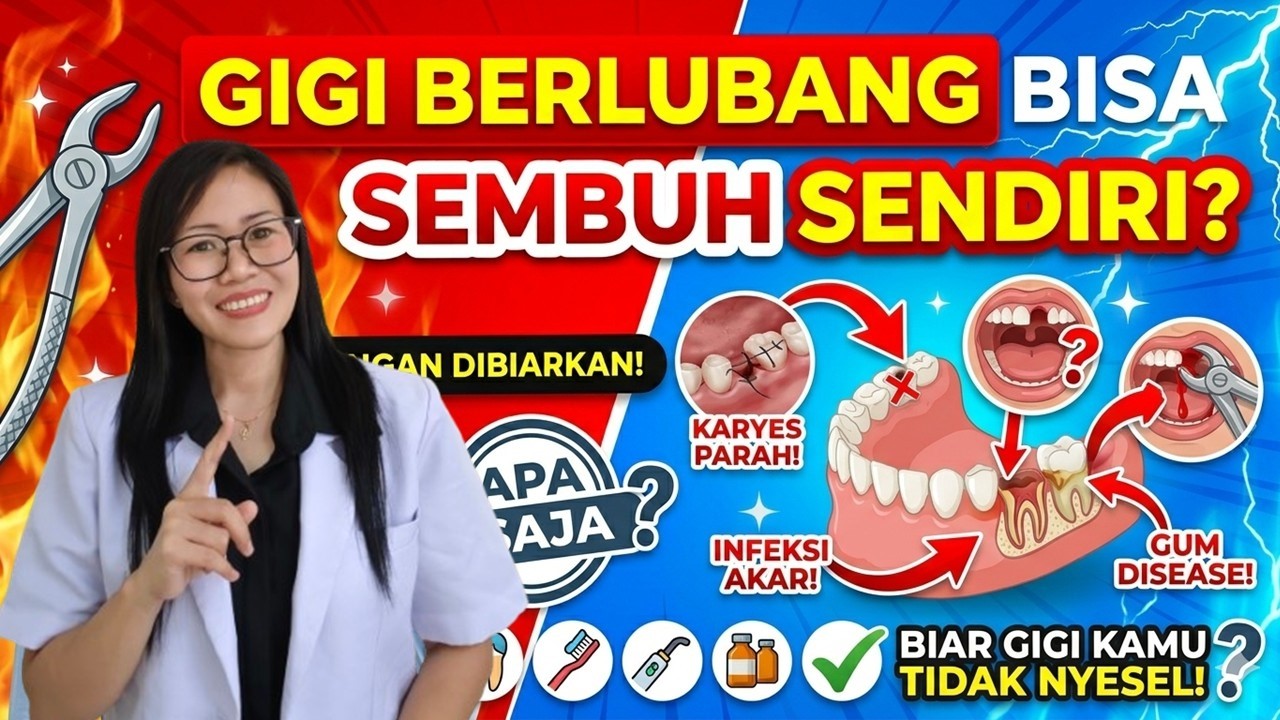 GIGI BERLUBANG BISA SEMBUH SENDIRI?