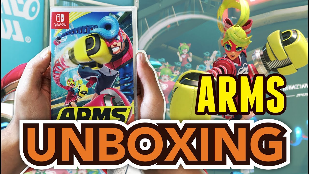 (Gomu Gomu No) ARMS (Nintendo Switch) Unboxing !!